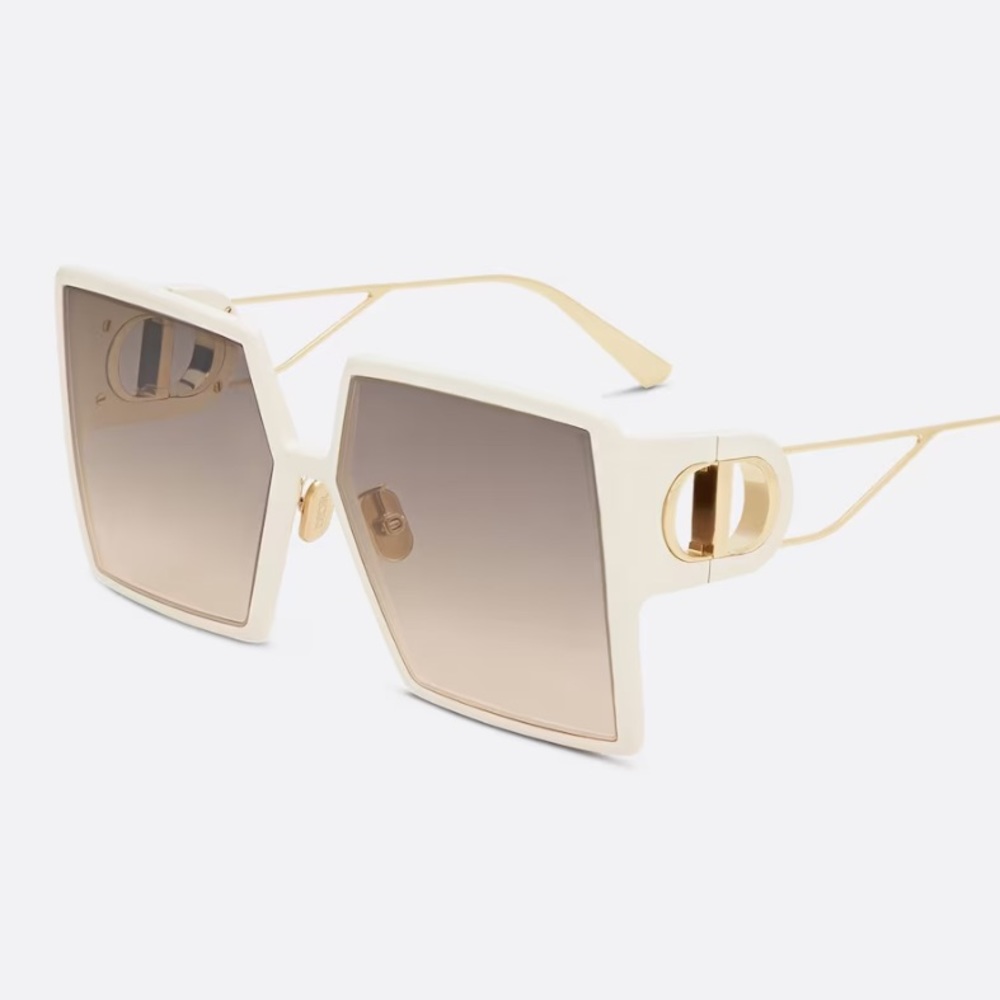 White Christian Dior Sunglasses